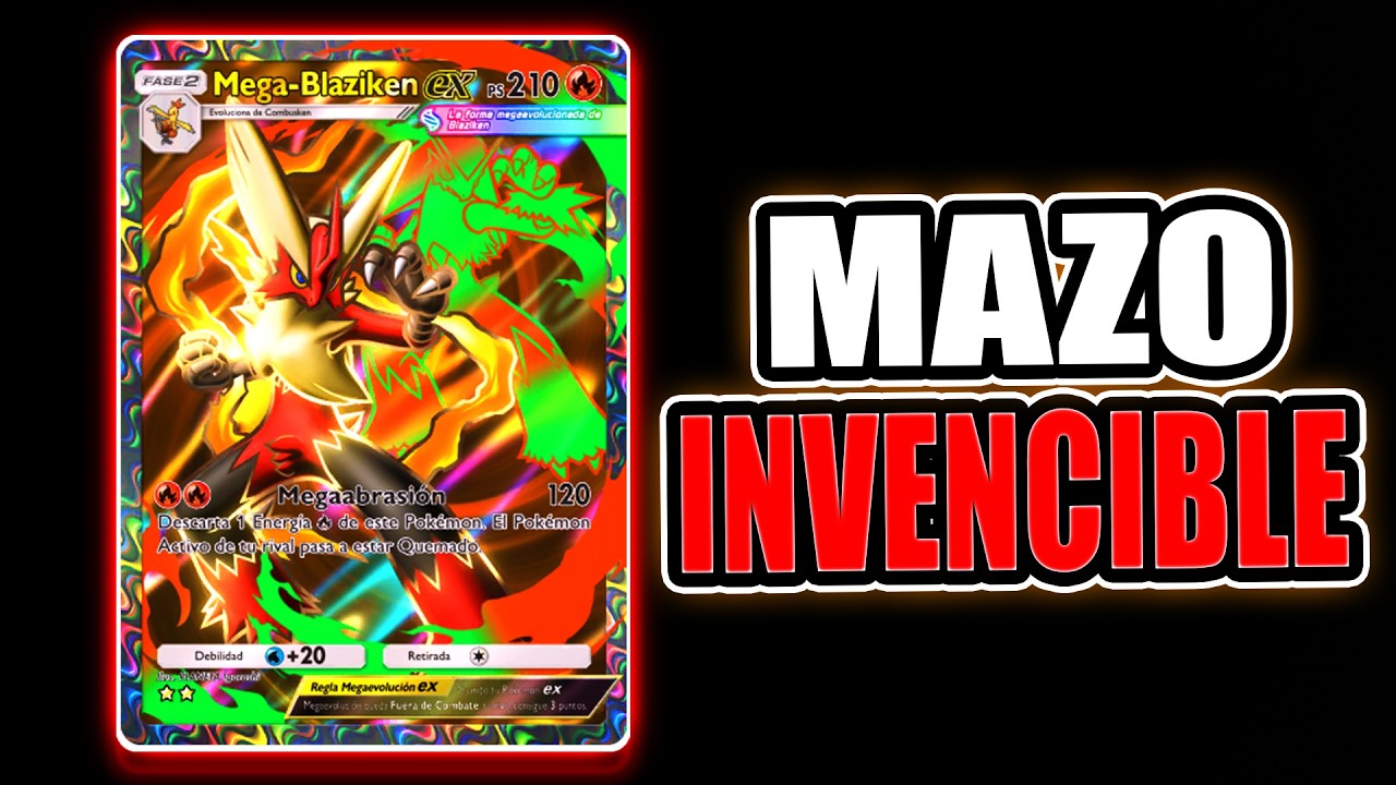 El NUEVO MAZO INVENCIBLE de MEGA BLAZIKEN en Pokemon TCG Pocket
