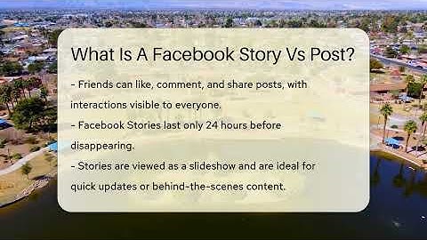 What Is A Facebook Story Vs Post? - Everyday-Networking
