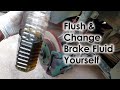 How to flush and bleed brake fluid in your car | Step by Step Quide.