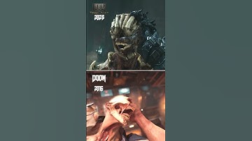 Doom: The Dark Ages vs. Doom 2016 Animation Face-Off #DoomTheDarkAges