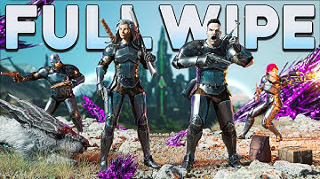 How a 50,000 Hour Tribe Survived 200 Days in Wasteland Cave! - A Full ARK Wipe Story