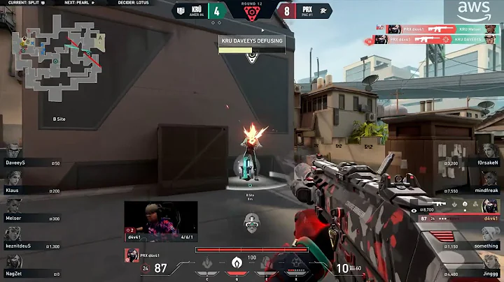 PRX d4v41 1v3 CLUTCH against KRÜ Esports | VALORANT Champions 2023