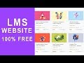 How to Create an Online Course Selling, LMS Site Like Udemy in WordPress 2020 - 100% FREE
