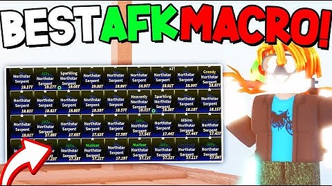 *NEW* Best Fisch Macro Roblox – Best How To Macro Guide! (Roblox Fisch)