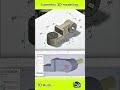 Isometric 3D modeling. #SOLIDWORKS #viral #short #iran #technology #3ddesing #tdauto #automobil