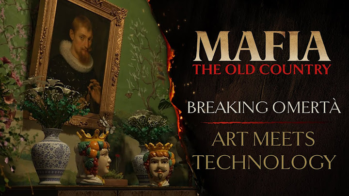 Breaking Omertà: "Art Meets Technology" | Mafia: The Old Country