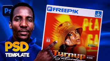 Freepik Contributor: How to Create and Upload PSD Design 💻✨