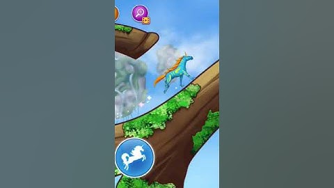 unicorn dash gameplay horse run 🐎 🙂 #shortsfeed #shorts #unicorndash