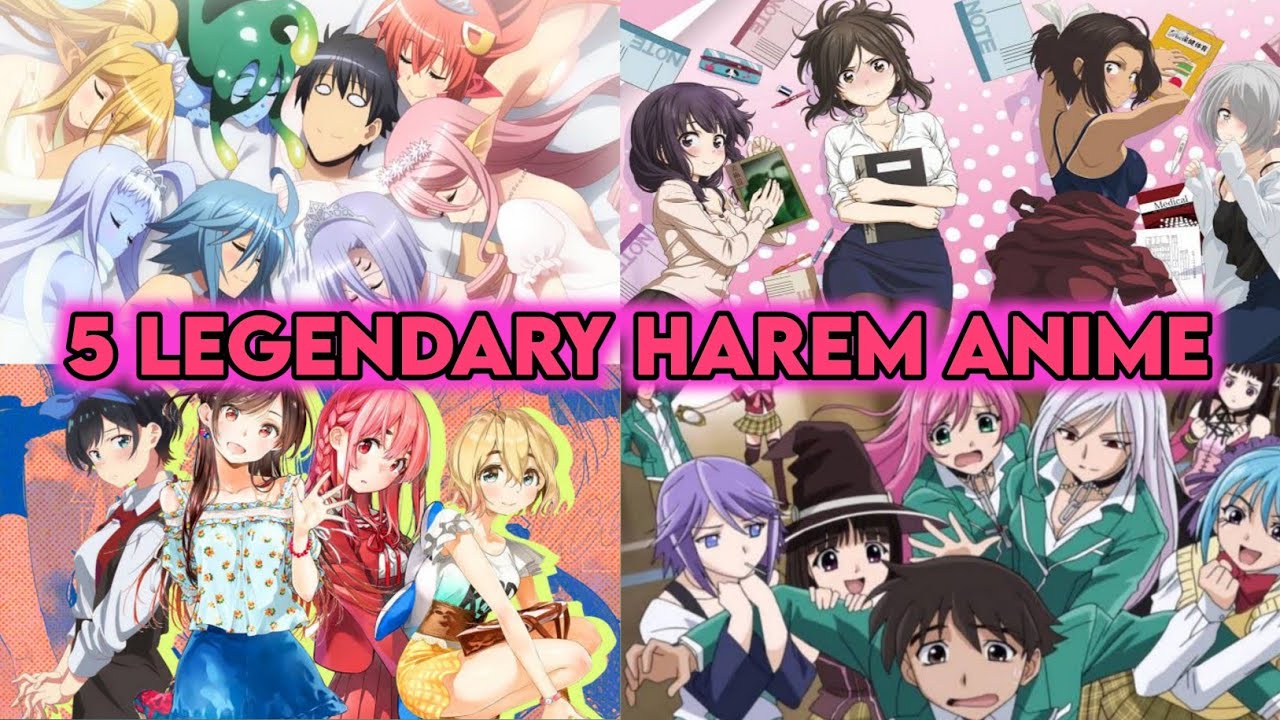 Top 5 Harem Animes Series That Will Make You Fall In Love 😘