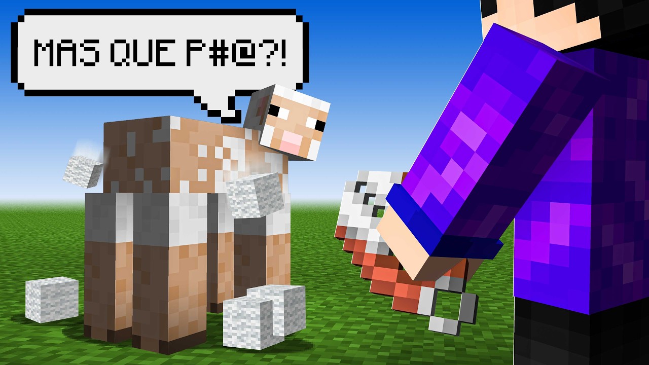 TODOS OS ANIMAIS PODEM FALAR NO MINECRAFT…