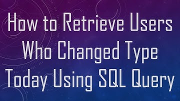 How to Retrieve Users Who Changed Type Today Using SQL Query
