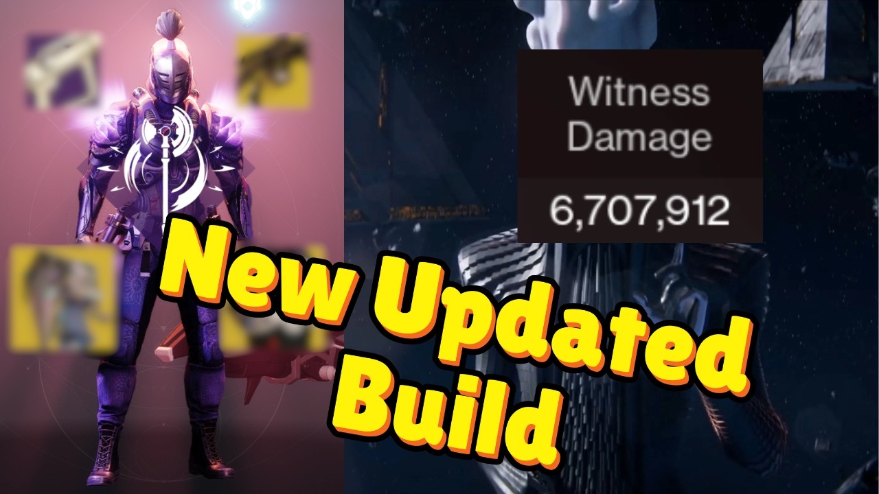 Bungie Buffed Titans... Here is the NEW Build for the Witness (DIM in