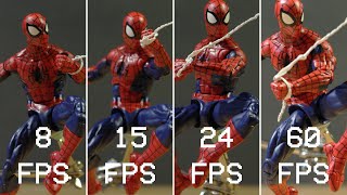 8 vs 15 vs 24 vs 60 in FPS Stop Motion - which is better?