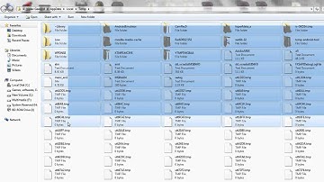 How to delete temp files in windows7