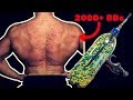 Shot by 2000+ AIRSOFT BBs from a Homemade Airsoft Gun | Bodybuilder VS Painful Airsoft Gun Challenge