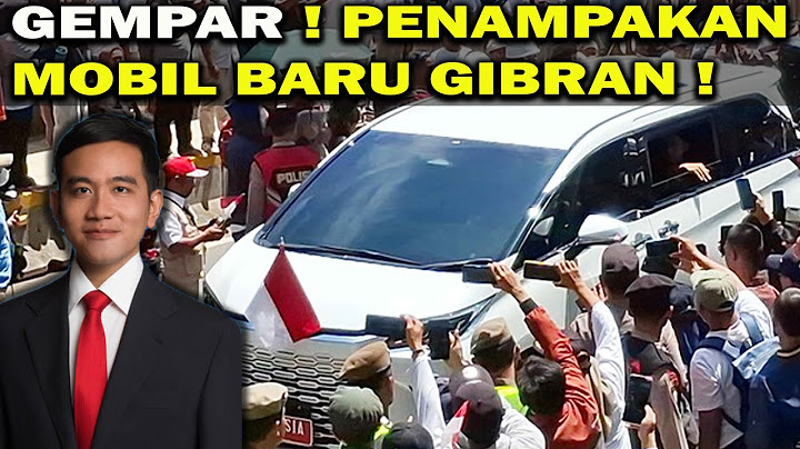 GEMPAR ! INILAH PENAMPAKAN MOBIL BARU WAKIL PRESIDEN GIBRAN❗️HARGA MILIARAN 😱 APAKAH INI ESEMKA ⁉️