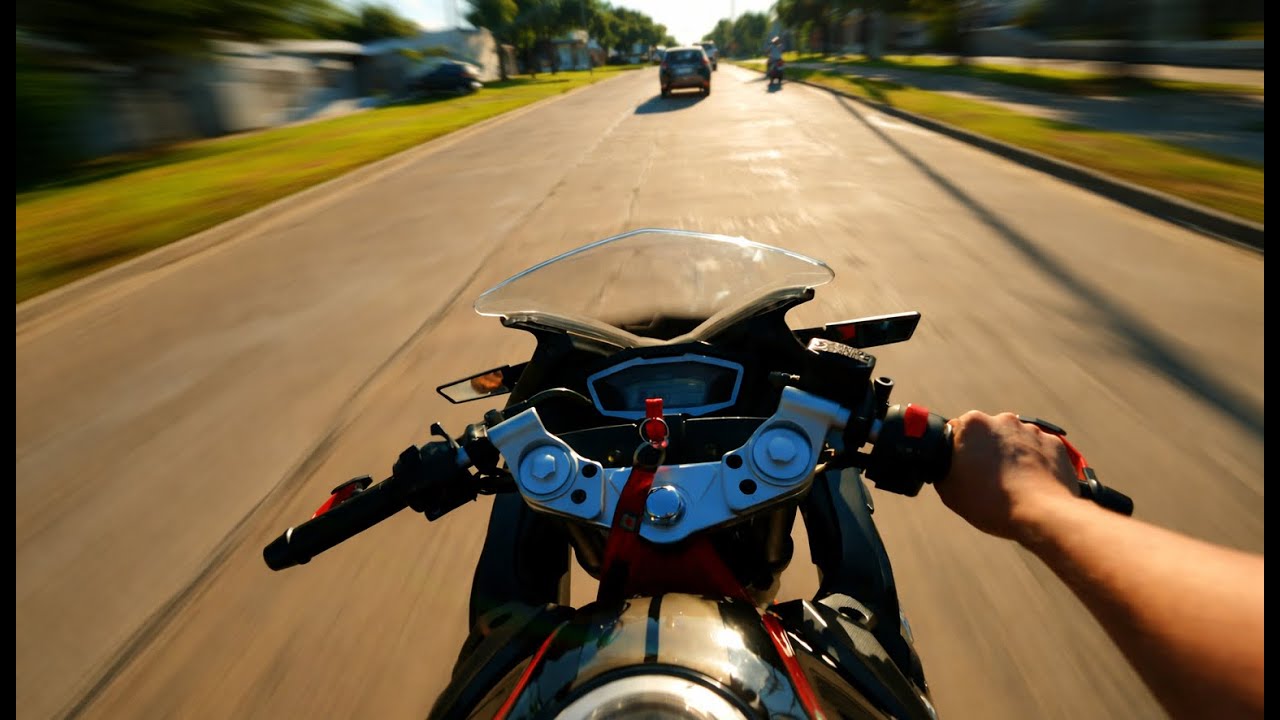 Disfrutando día de sol | Zanella RZ3 R | POV | 4K  Voge 300 RR onboard - Solo sonido motor Cinematic