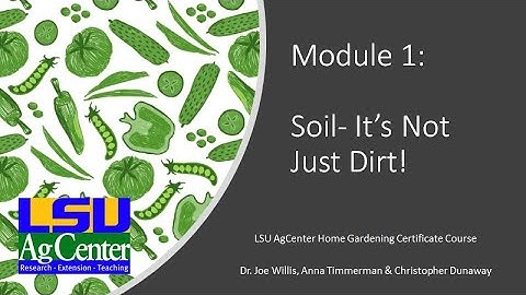 Module 1 Soil