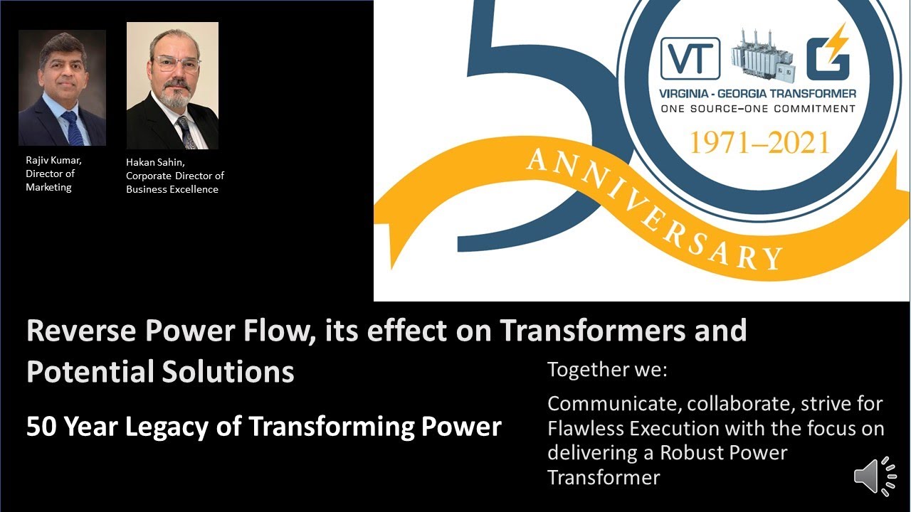 Reverse Power Flow in Transformers 9 28 YouTube