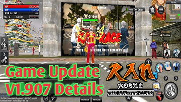 Update Version 1.907 Details | Ran Mobile: The Master Class