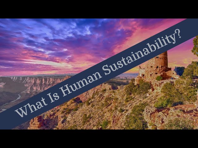What Is Human Sustainability? class=
