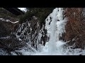 Cascada congelada  Franklin Falls