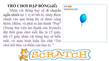 SCRATCH- Hướng dẫn làm game 