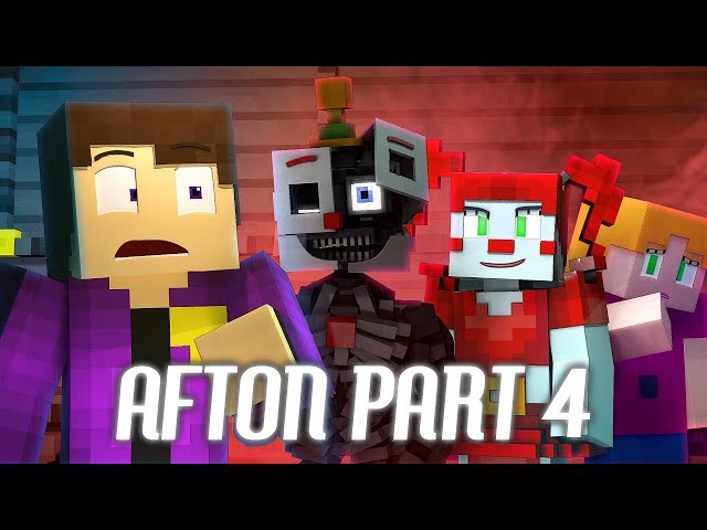 DADDY'S LITTLE MONSTERS FNAF SL Minecraft Music Video | Afton - Part 4 | 3A Display class=