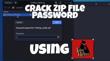 How to Crack ZIP File Password Using John the Ripper
