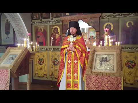 Predigt von Priestermönch Kornilij/Проповедь иеромонаха Корнилия в Неделю 3 по Пятидесятнице