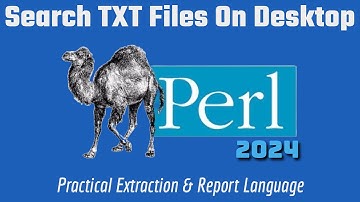 Perl Programming Tutorial: Files Search 2024