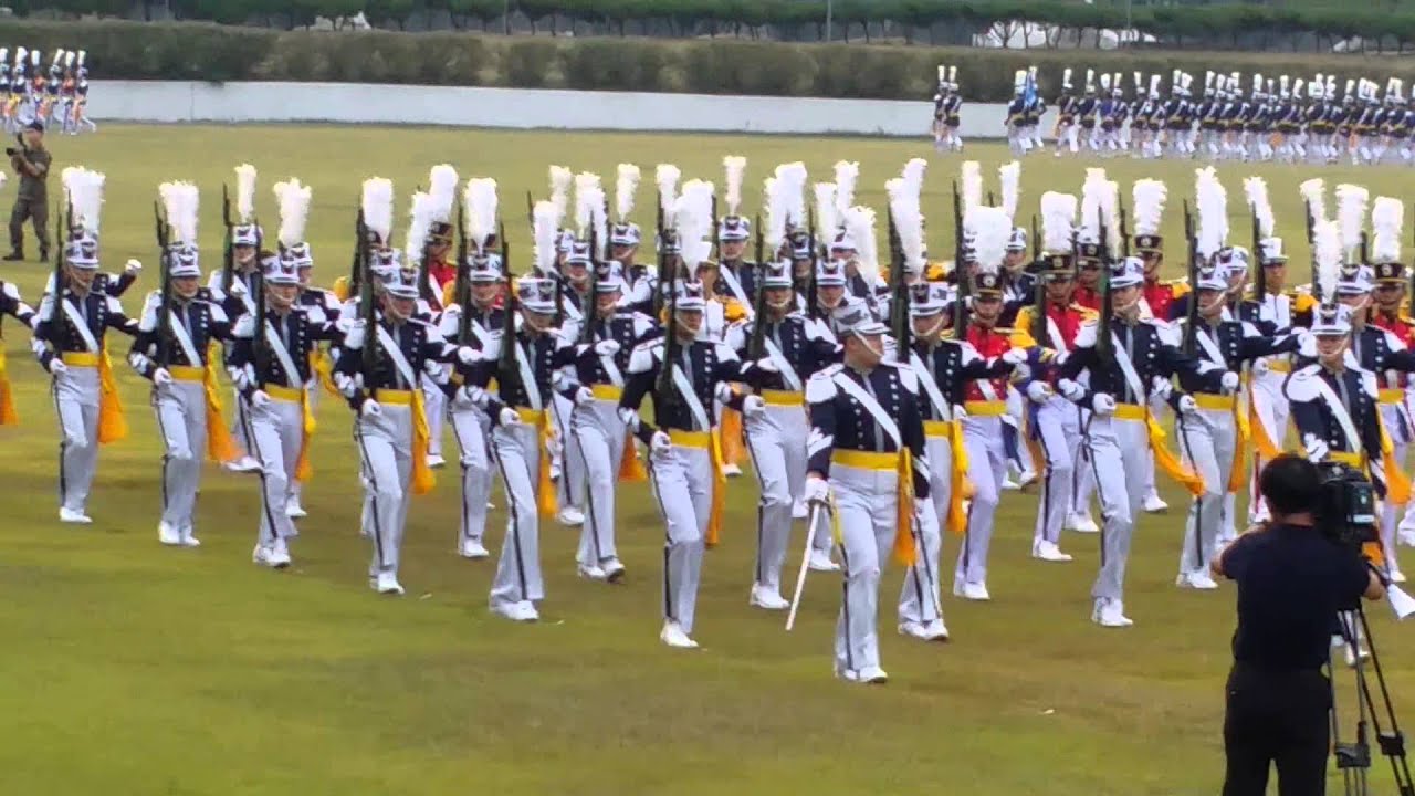 공군사관생도 분열