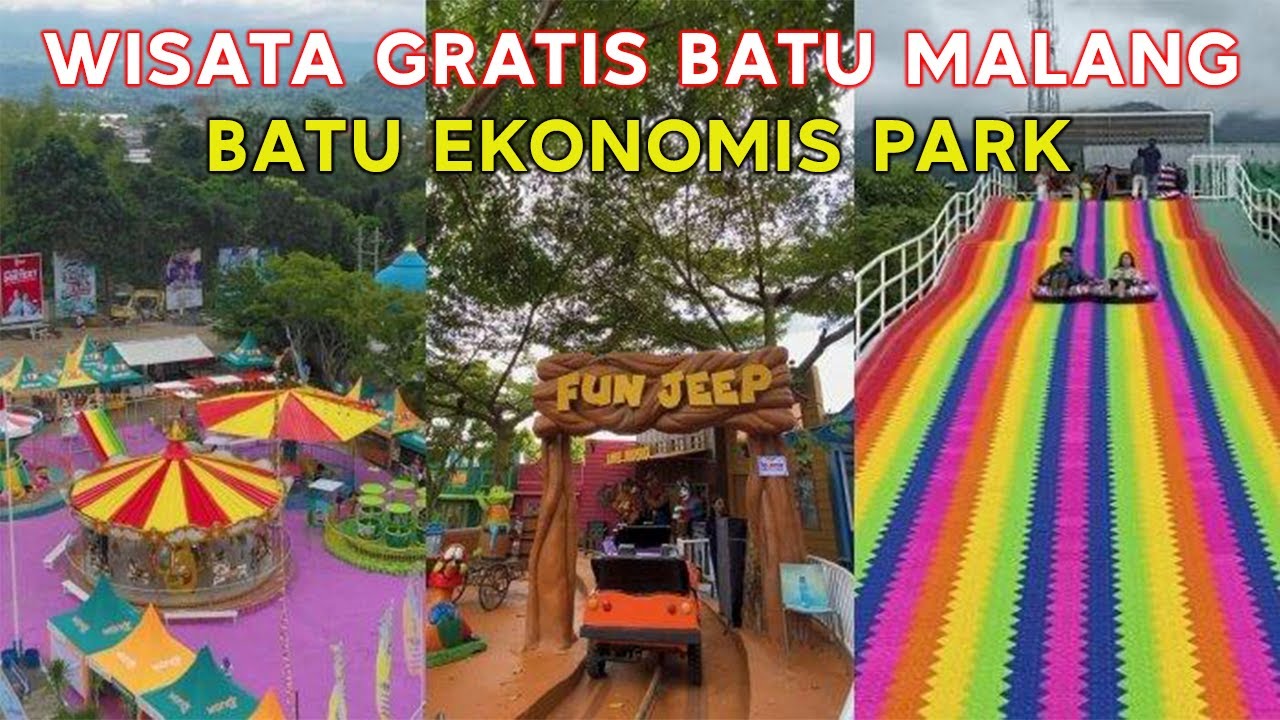 WISATA GRATIS Di Malang - Batu Ekonomis Park!