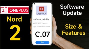 Oneplus Nord 2 Software Update Size & features #oneplusnord2