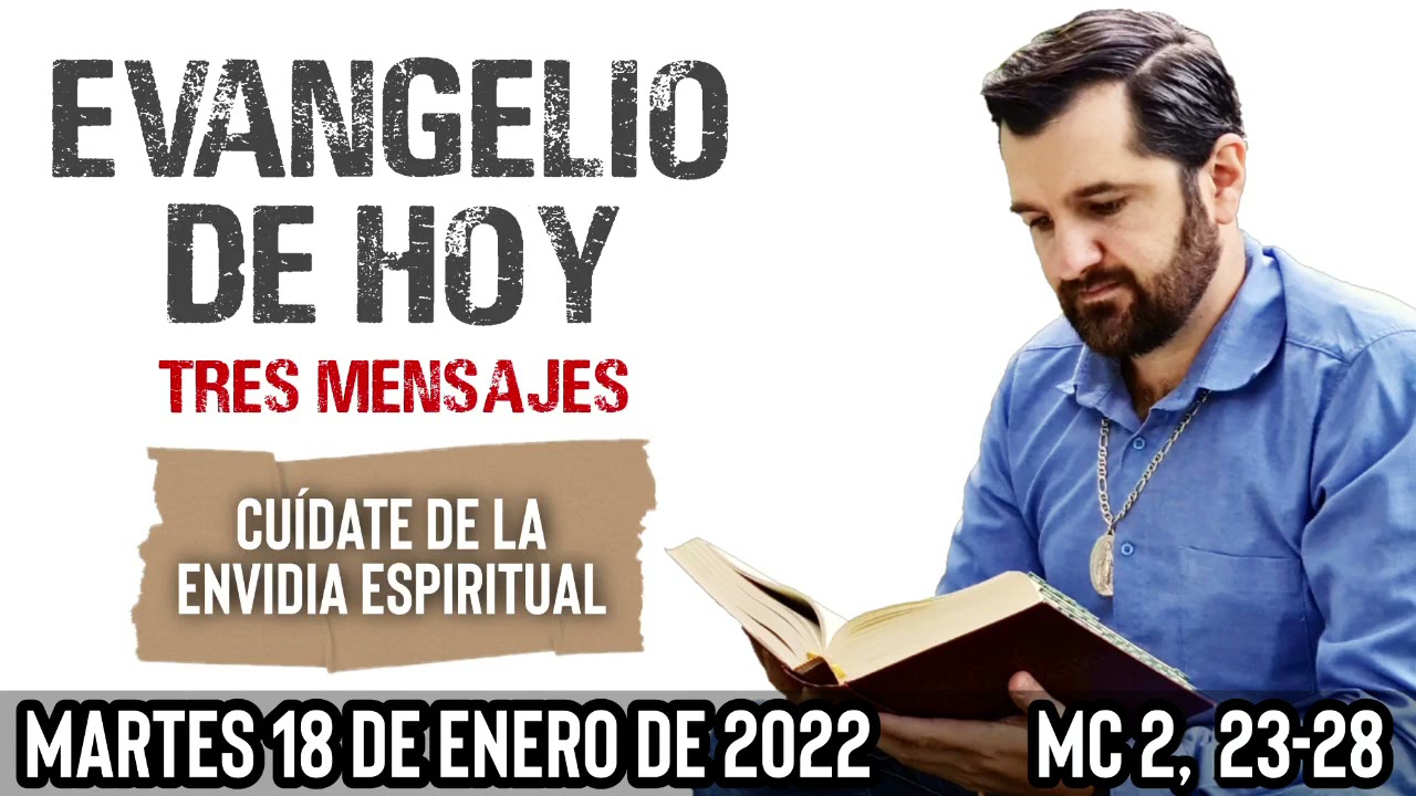 Download Evangelio de hoy Martes 18 de Enero (Mc 2,23-28) | Wilson Tamayo (Tres Mensajes) | Biblia