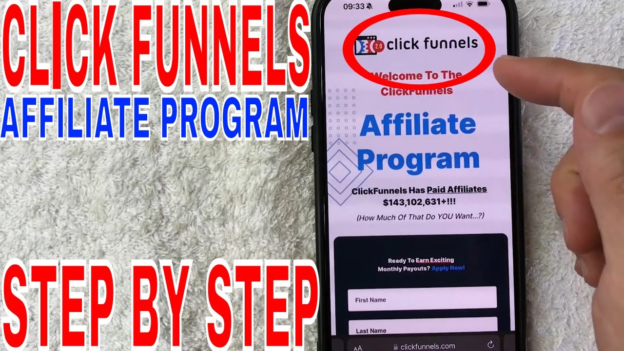 How To Sign Up To Be ClickFunnels Affiliate 🔴 - YouTube