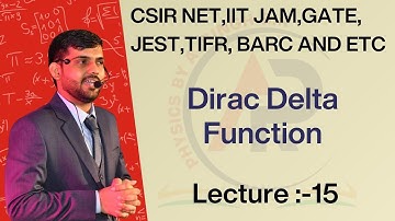 Lecture- 15 Dirac Delta Function