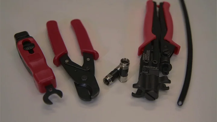 08MM-EX6XLG - How to terminate an RG6 dual/quad connector