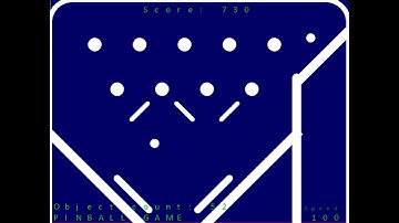Programming Physics Pinball Game