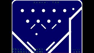 Programming Physics Pinball Game screenshot 1