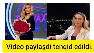 Roza Zərgərlinin Tik Tokda Etdiyi Paylaşim Tenqid Edildi.