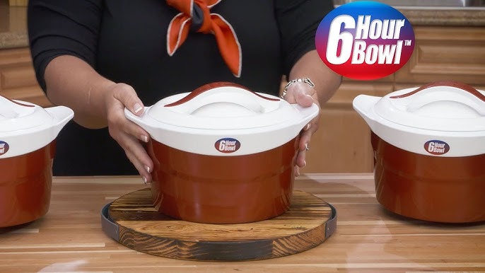 As Seen On TV, Kitchen, 6 Hour Bowl Keeps Food Hot Or Cold For 6 Hours