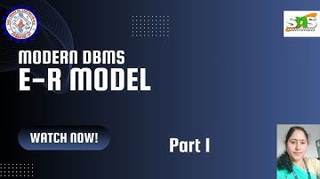 Entity – Relationship Model Part1 | P.Revathi - AP/AI & DS | SNS INSTITUTIONS