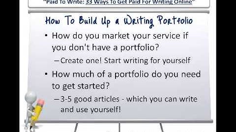 How To Build Up a Writing Portfolio