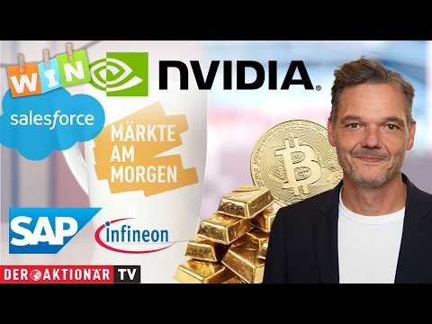Märkte am Morgen: Nvidia toppt alles - Meta, Salesforce, SAP, Infineon, Scout24, Aixtron, LPKF
