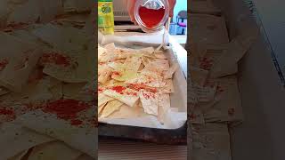 чипсы из лаваша низкокалорийные#пп #рецепты
