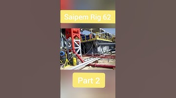 Saipem Rig 62 video Part 2 | rig in Saudi | #drilling #shortvideo #rig