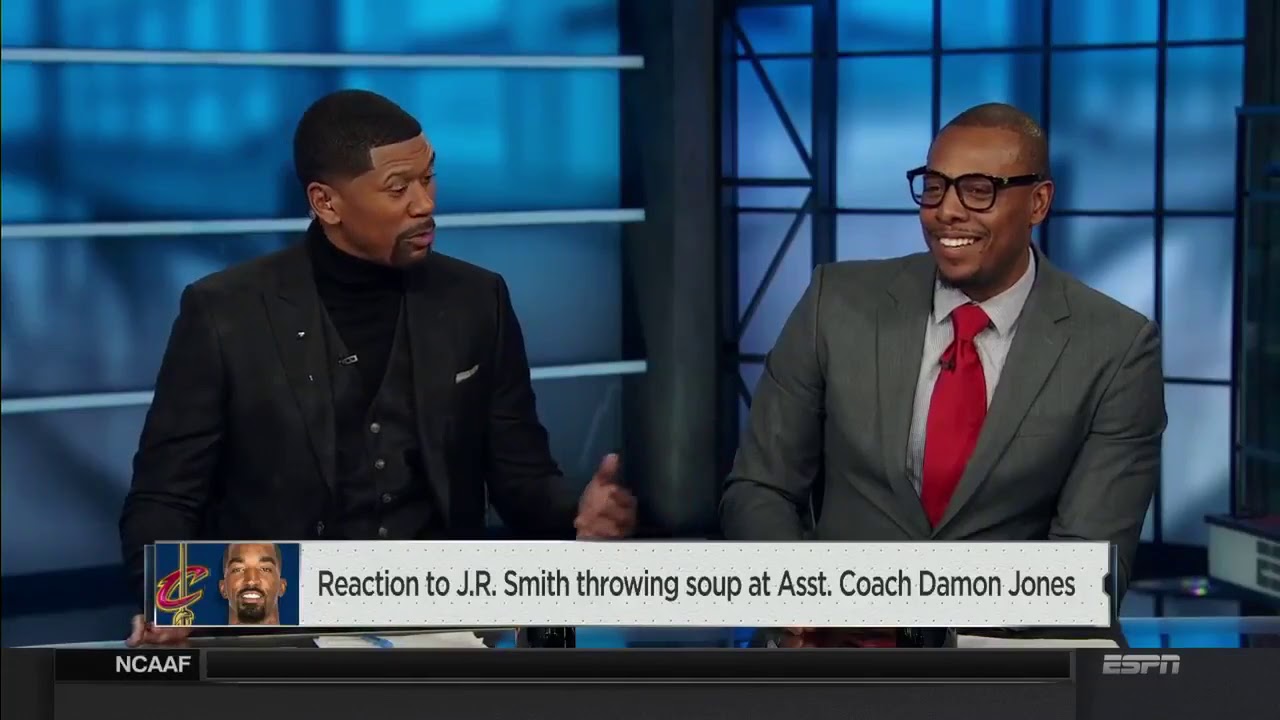 Reaction to J.R. Smith Throwing Soup At Assistant Coach Damon Jones