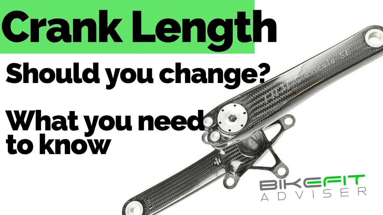 Crank Length : Should you change? What you need to know... - YouTube