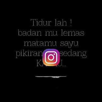 Quotes santuy menyedihkan sebelum tidur